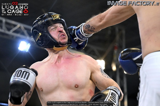 2023-12-02 Lugano in the Cage 6 02138 Boxe Master - Giovanni Maria Soldi-Omar Wicht